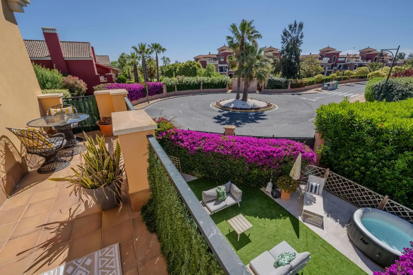 Terraza de Casa adosada en venta en Ayamonte con Aire acondicionado, Calefacción y Jardín privado