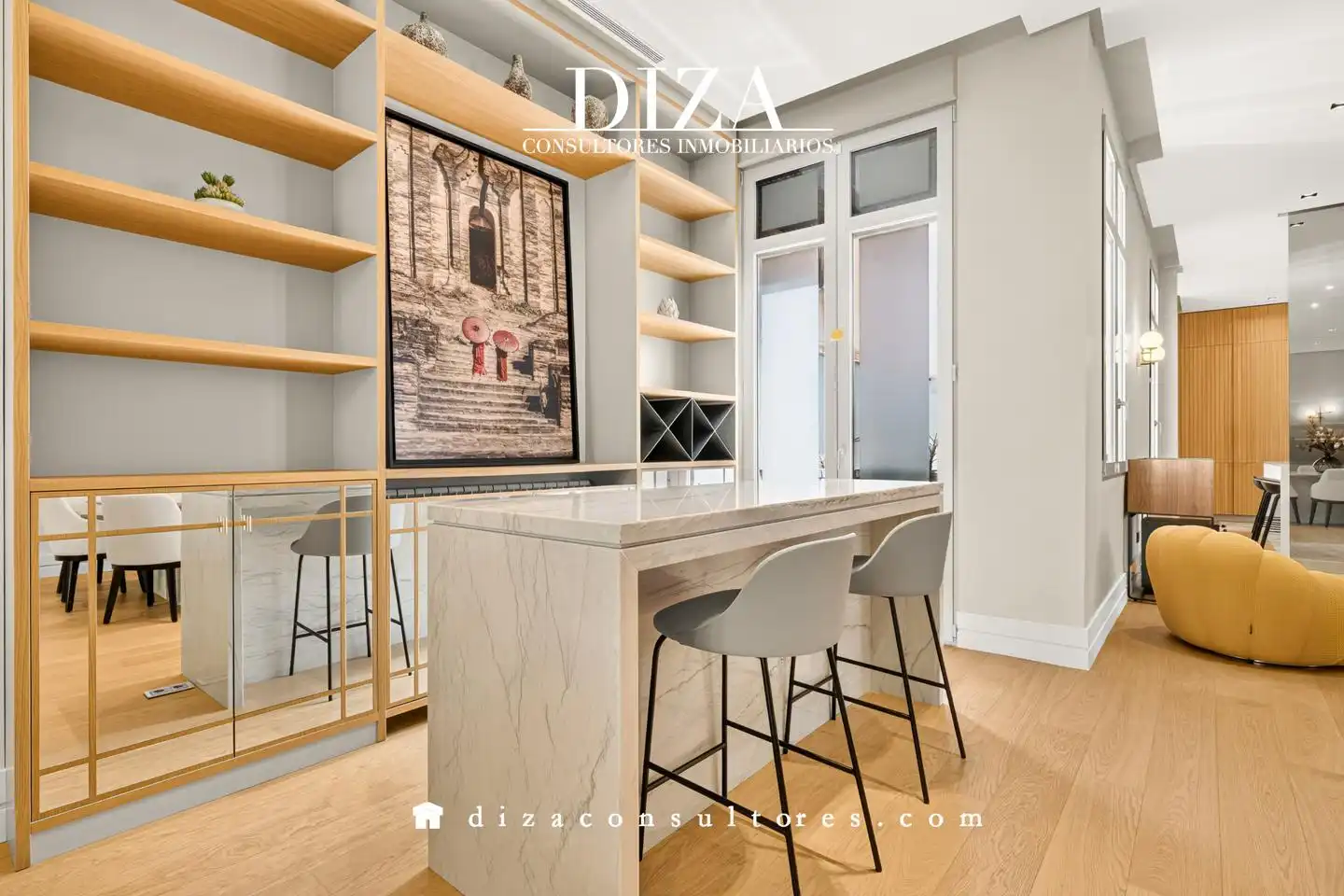 Ground floor for rent in Madrid  with Air Conditioner and Furnished
