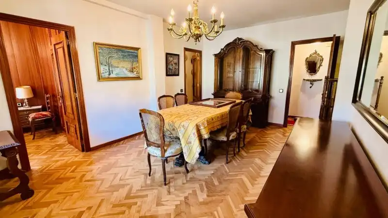 Esszimmer von Wohnung zum Verkauf in El Espinar mit Heizung, Privatgarten und Parkett