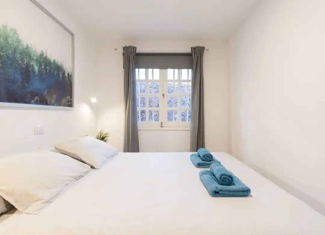 Schlafzimmer von Erdgeschoss zur Miete in San Bartolomé de Tirajana mit Terrasse, Möbliert und Gemeinschaftspool