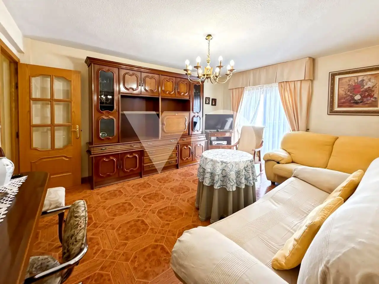 Sala de estar de Piso en venta en  Madrid Capital con Calefacción