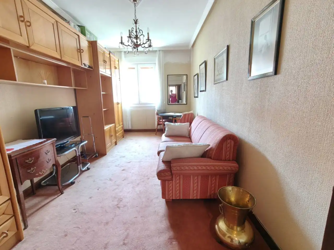 Sala de estar de Piso en venta en Bilbao  con Balcón