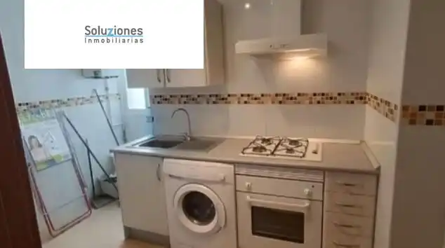 Kitchen of Flat for sale in Albacete  with Heating, Furnished and Balcony