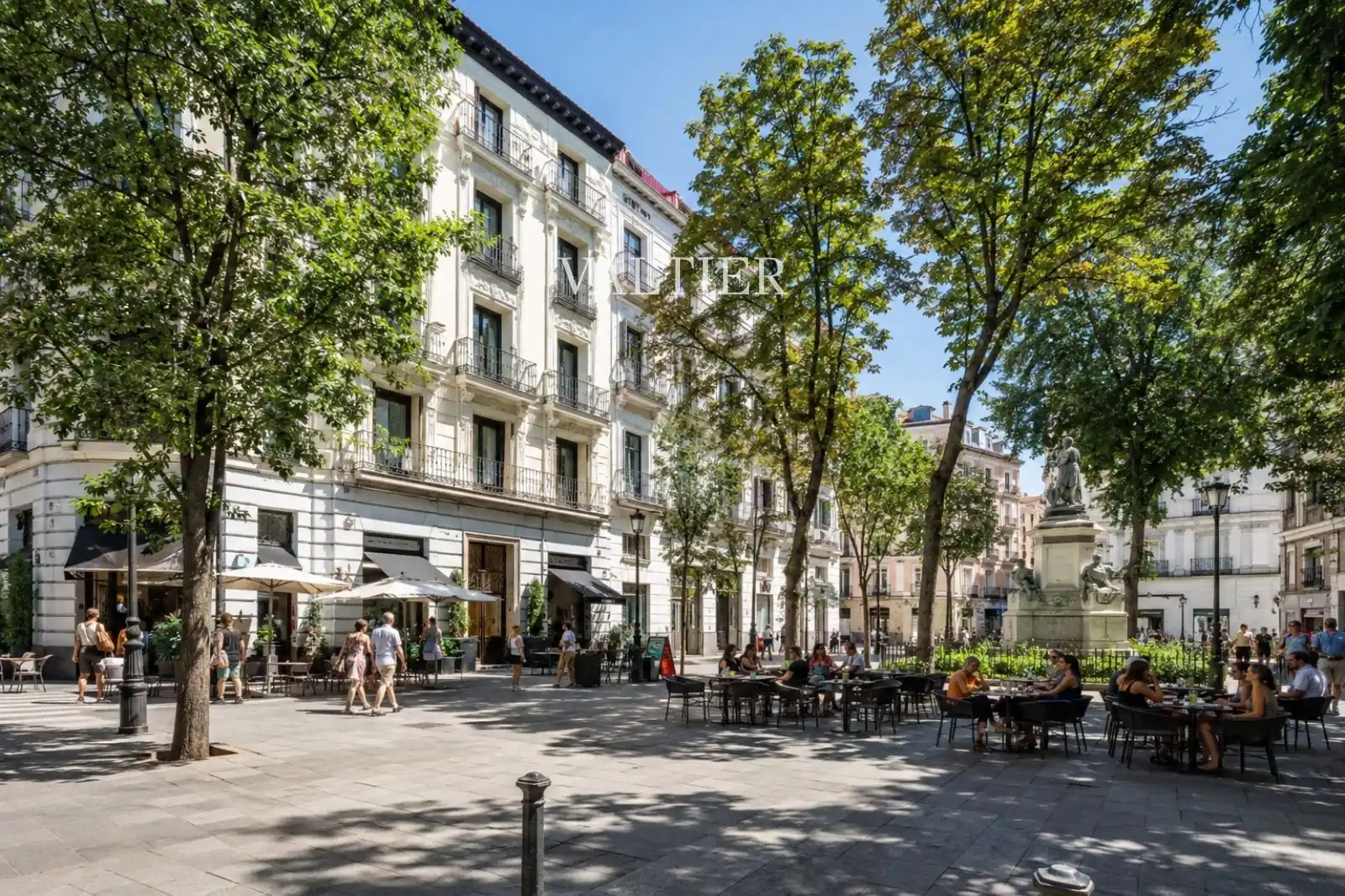 Exterior view of Flat for rent in Madrid  with Air Conditioner, Heating and Terrace