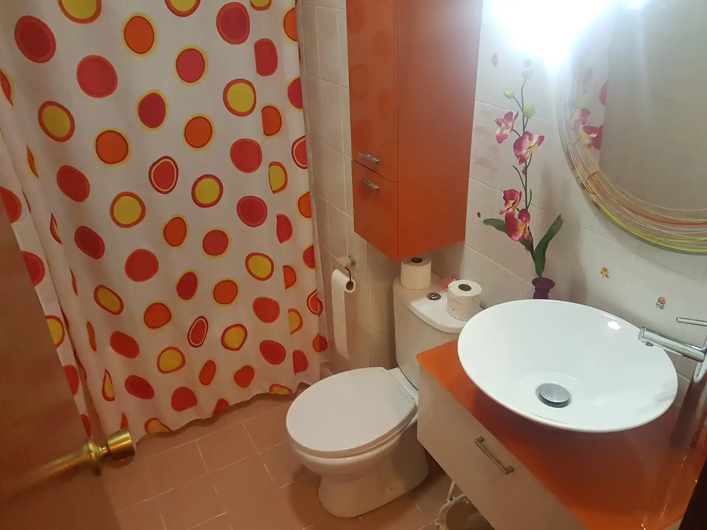 Bany de Apartament de lloguer en El Puig de Santa Maria amb Terrassa, Moblat i Forn