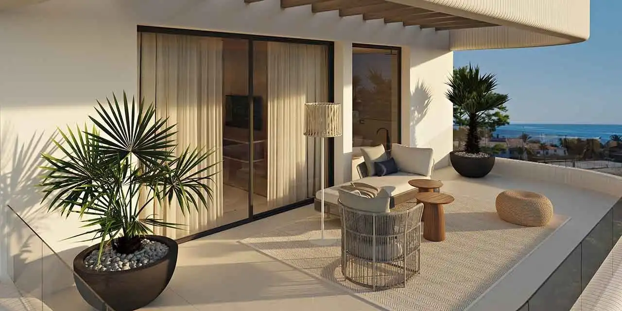 Terraza de Planta baja en venta en Marbella con Aire acondicionado, Calefacción y Jardín privado