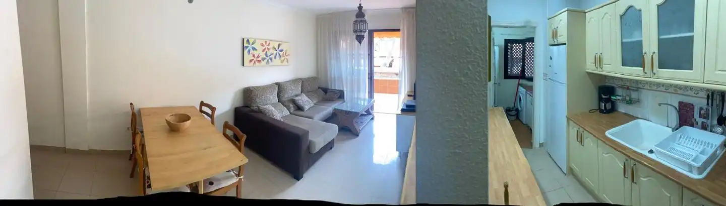 Sala de estar de Apartamento en venta en Arona con Terraza, Amueblado y Piscina comunitaria