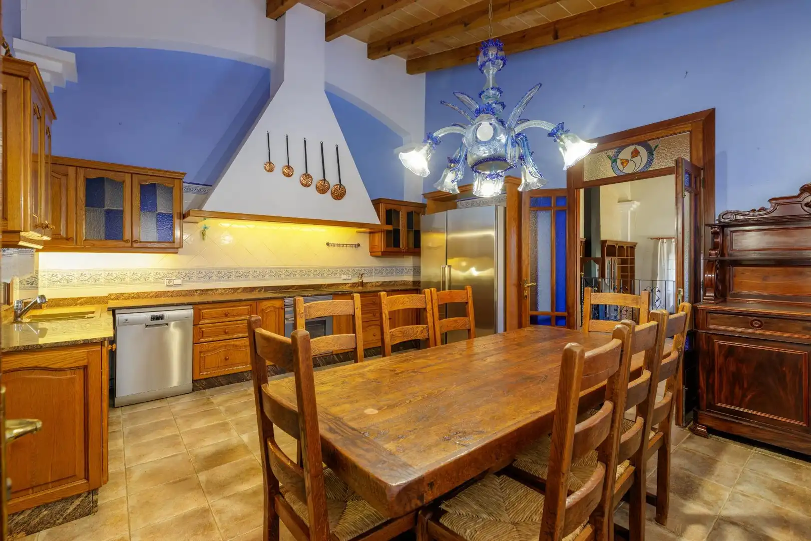Küche von Haus oder Chalet zum Verkauf in Manacor mit Klimaanlage, Privatgarten und Terrasse