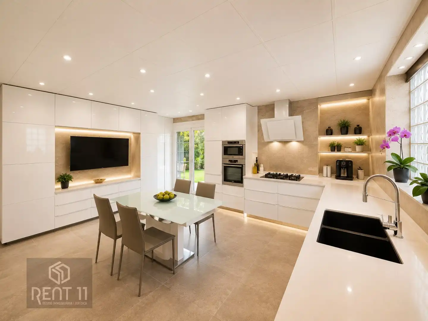 Cocina de Casa o chalet en venta en Girona con Aire acondicionado, Calefacción y Trastero