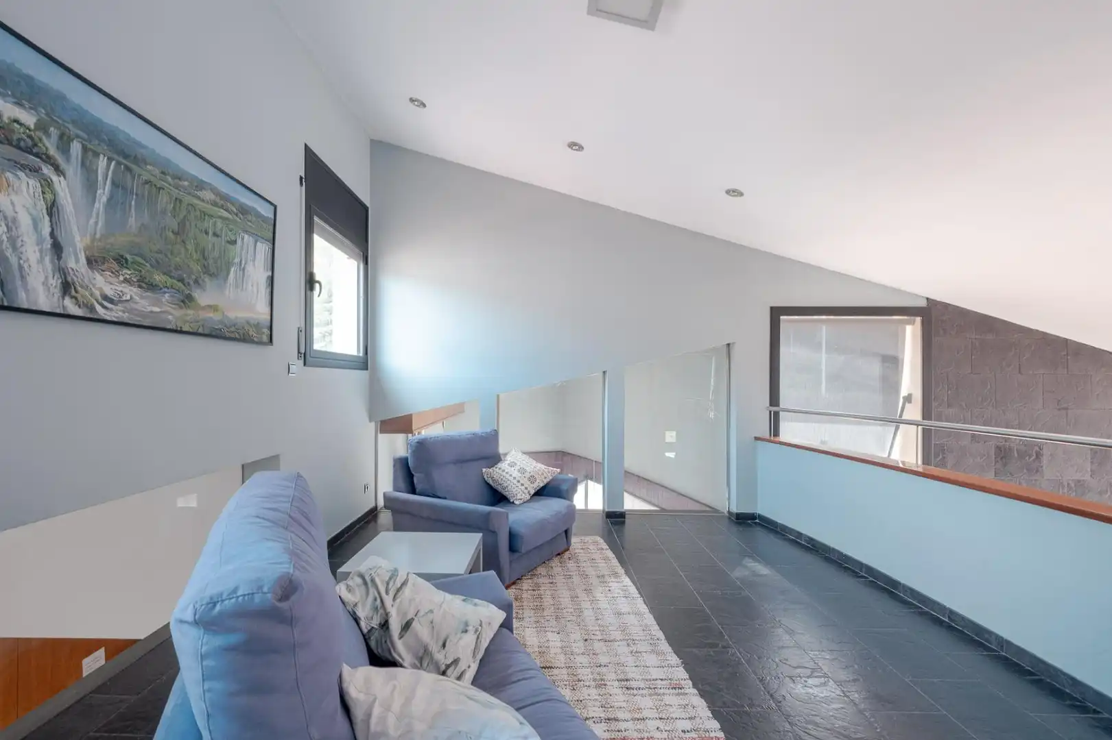 Sala de estar de Casa o chalet en venta en Caldes de Montbui con Aire acondicionado, Calefacción y Jardín privado