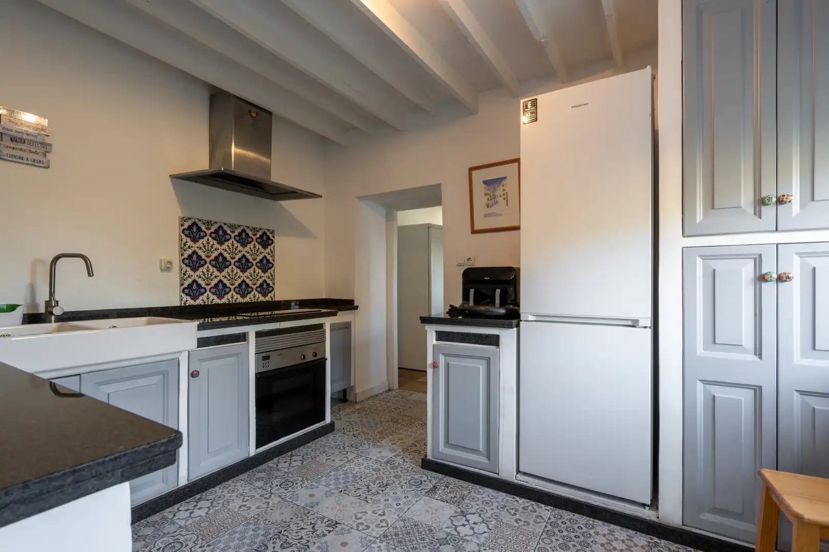Cuina de Casa o xalet en venda en Fuengirola amb Aire condicionat, Jardí privat i Terrassa