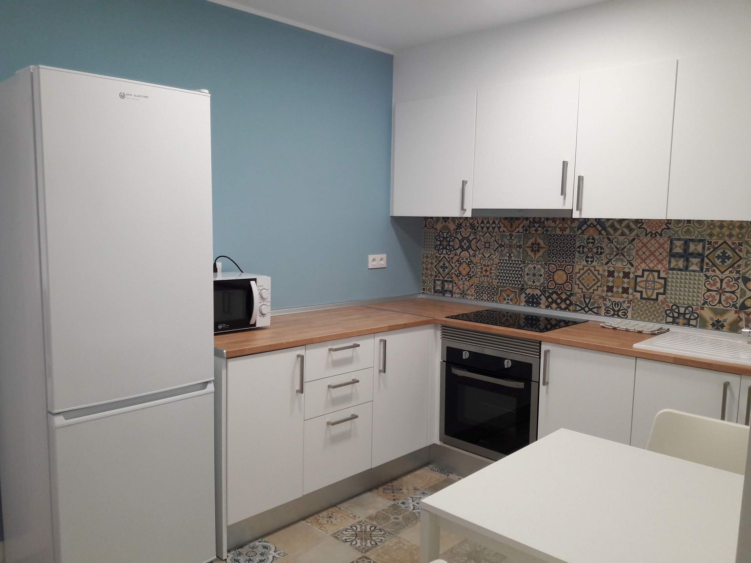 Kitchen of Flat to rent in  Barcelona Capital  with Heating and Furnished