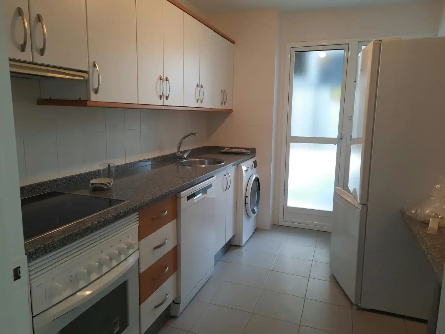 Cocina de Apartamento de alquiler en Ciudad Jardín