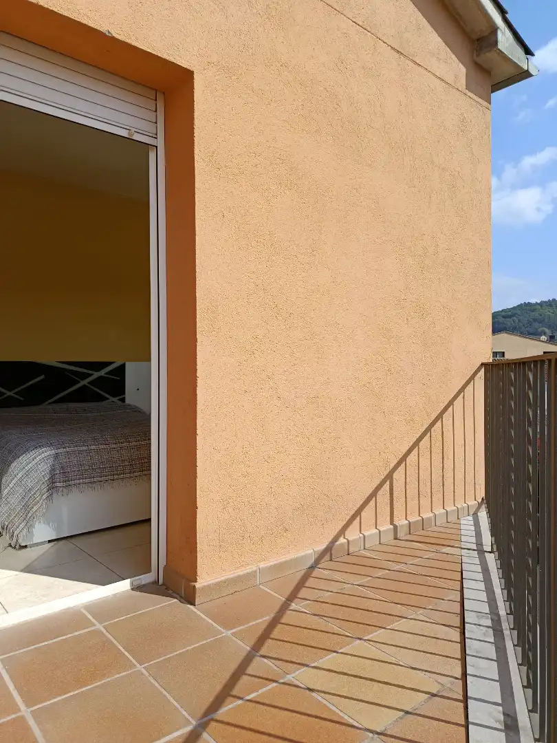 Terrassa de Casa adosada en venda en Sant Julià de Ramis amb Calefacció, Jardí privat i Terrassa