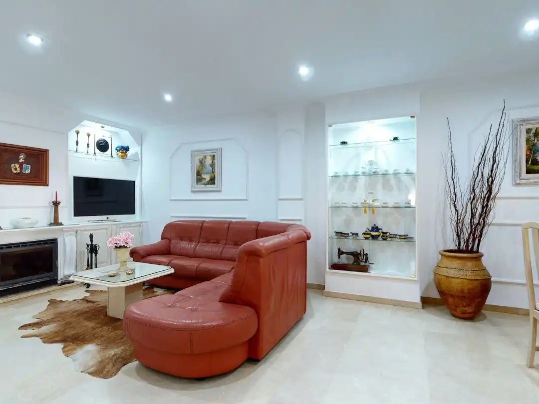 Sala d'estar de Casa o xalet en venda en  Córdoba Capital amb Aire condicionat i Piscina
