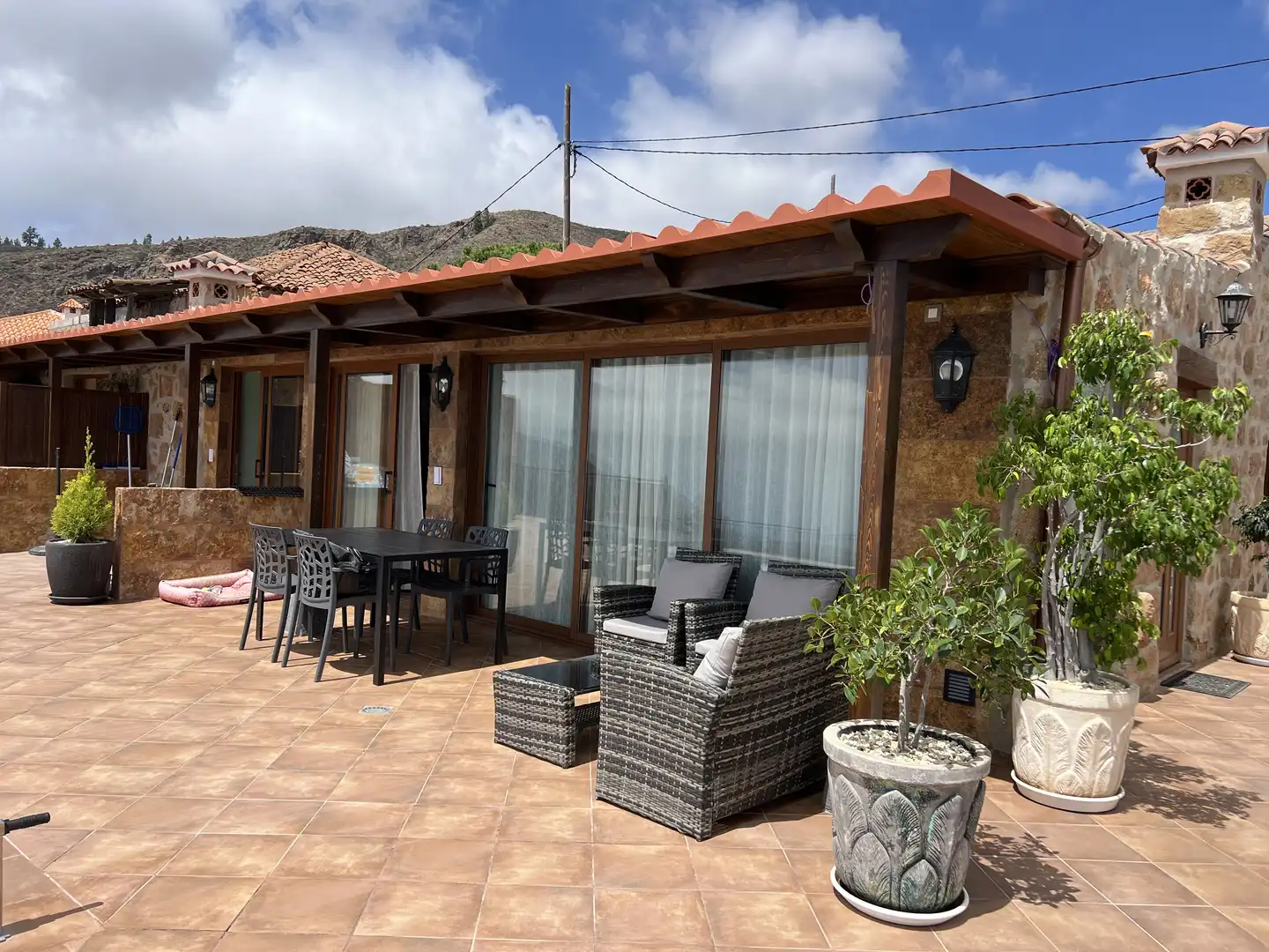 Terrasse von Wohnungen zur Miete in Vilaflor de Chasna, Santa Cruz de Tenerife