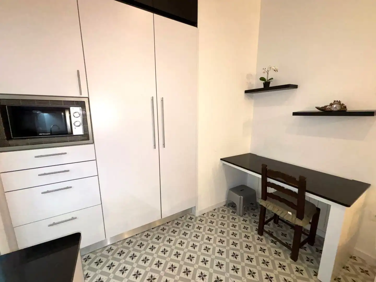 Küche von Wohnung zur Miete in Murcia mit Klimaanlage, Heizung und Möbliert
