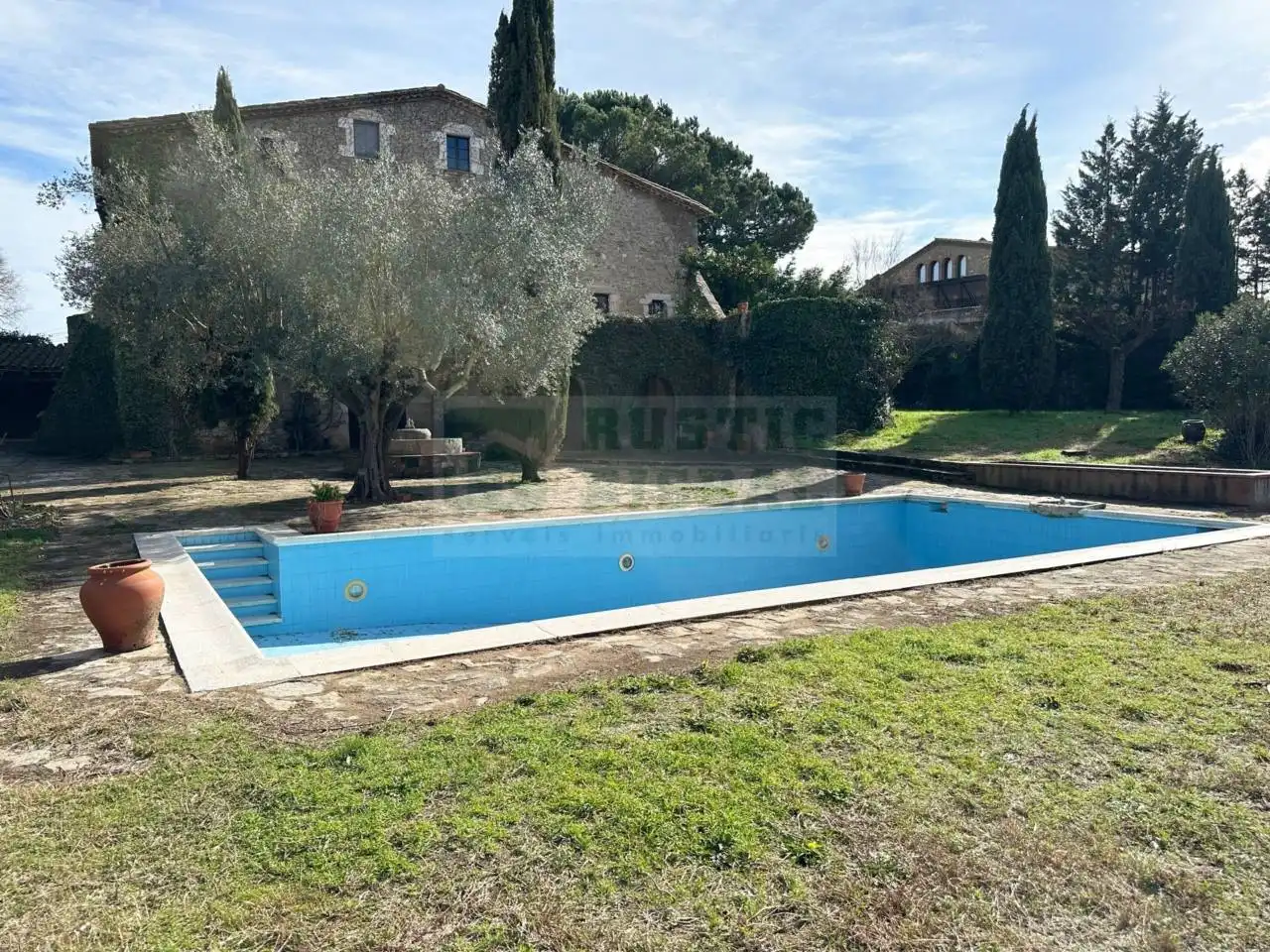 Piscina de Finca rústica en venta en Sant Joan de Mollet con Calefacción, Jardín privado y Terraza
