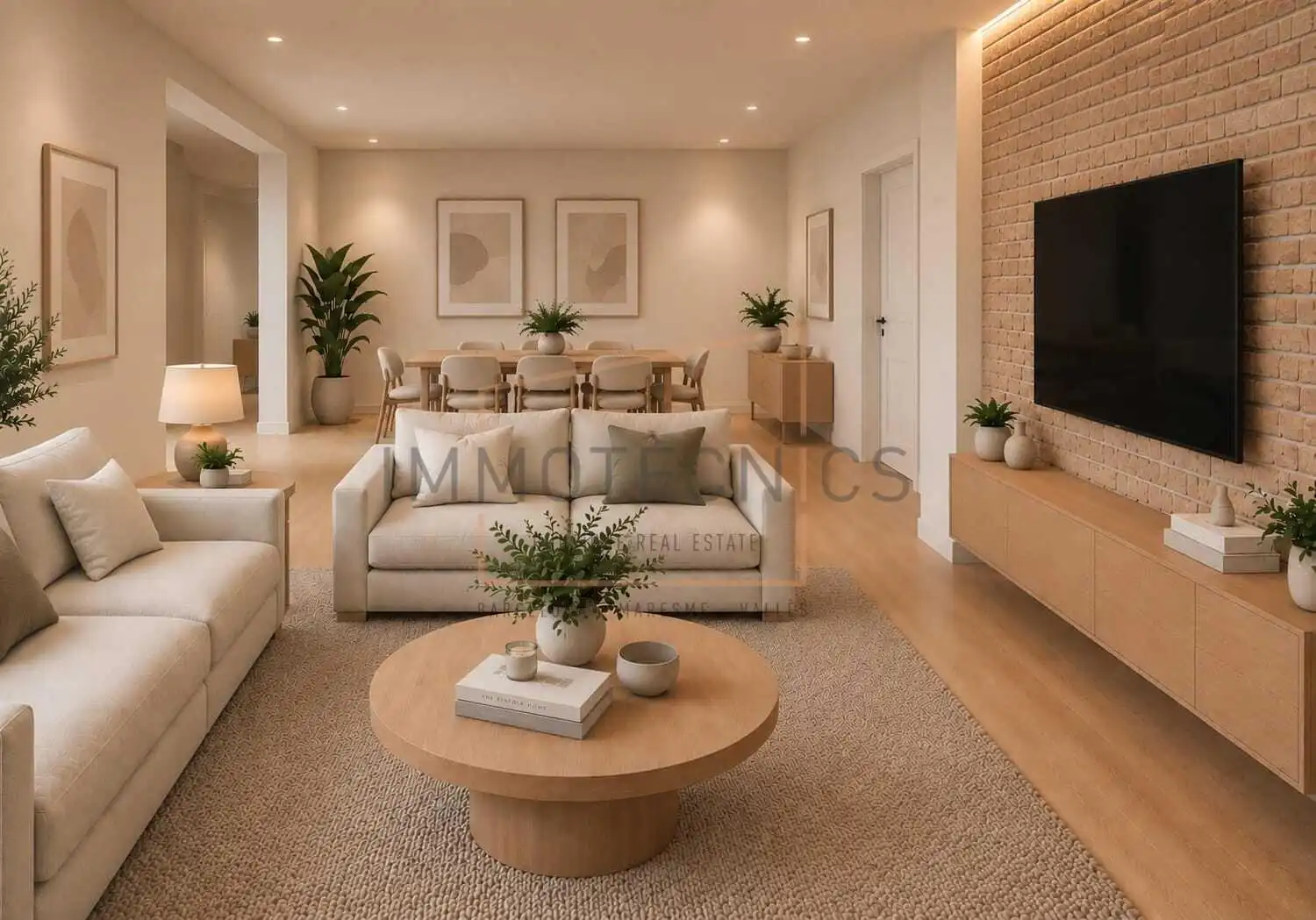 Sala de estar de Planta baja en venta en Granollers con Calefacción y Parquet
