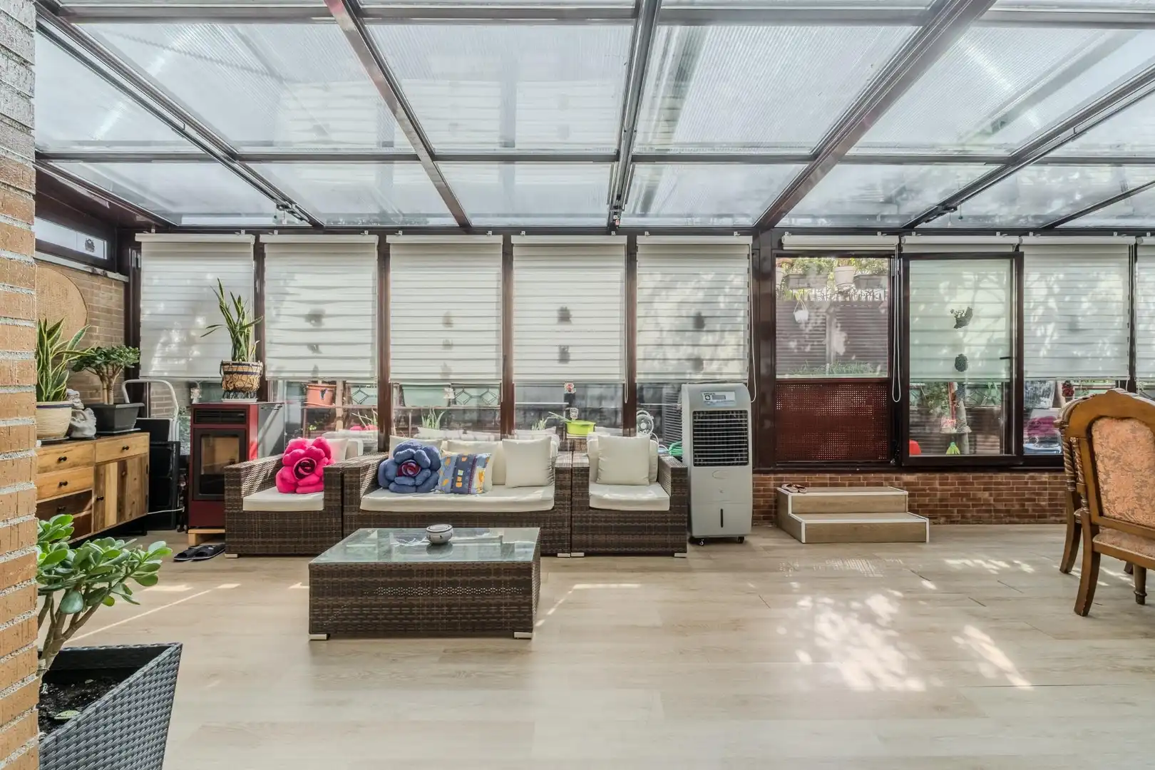 Terraza de Casa adosada en venta en Carabanchel