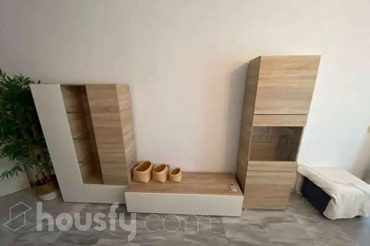Wohnzimmer von Wohnung zur Miete in Sevilla mit Klimaanlage, Heizung und Terrasse