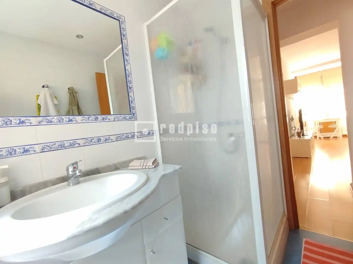 Badezimmer von Wohnung zur Miete in Sevilla mit Klimaanlage, Parkett und Terrasse