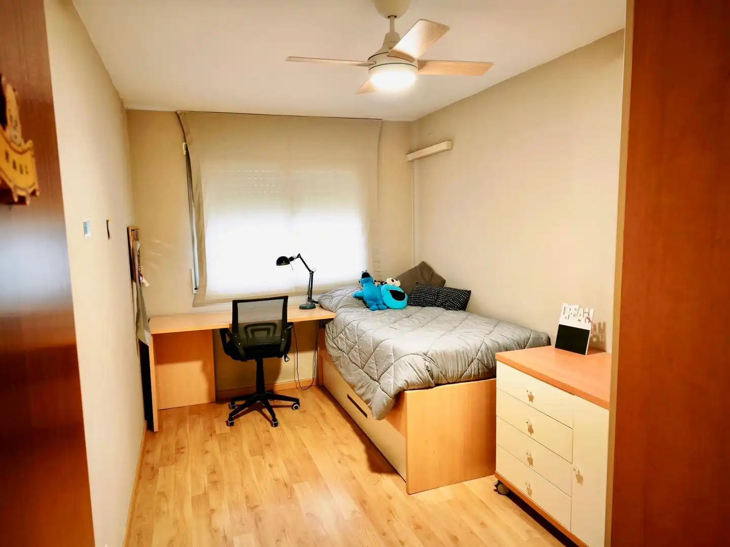 Bedroom of Flat for sale in Sabadell  with Air Conditioner, Heating and Parquet flooring
