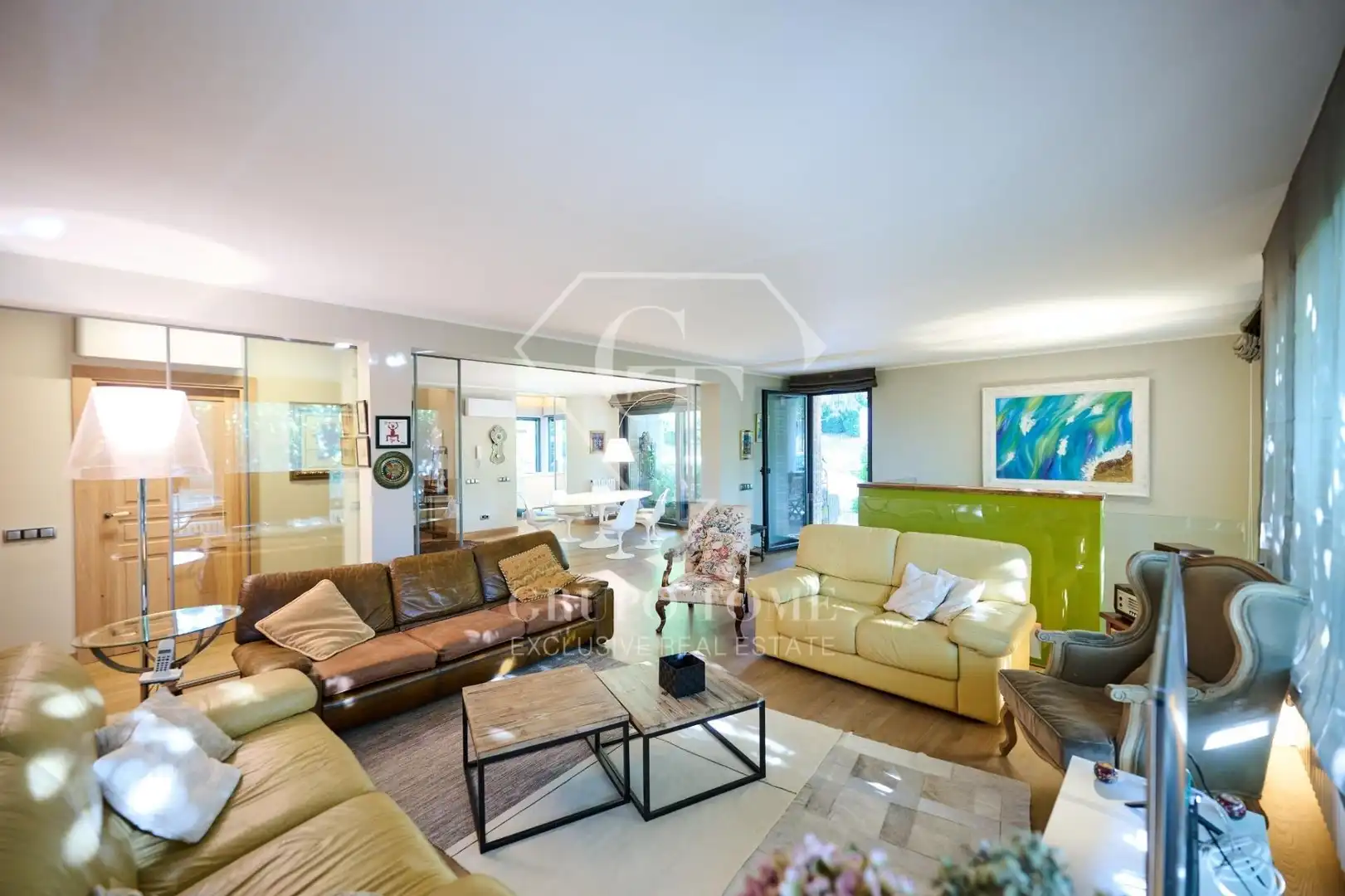 Sala de estar de Casa o chalet en venta en Ayegui / Aiegi con Aire acondicionado, Calefacción y Jardín privado