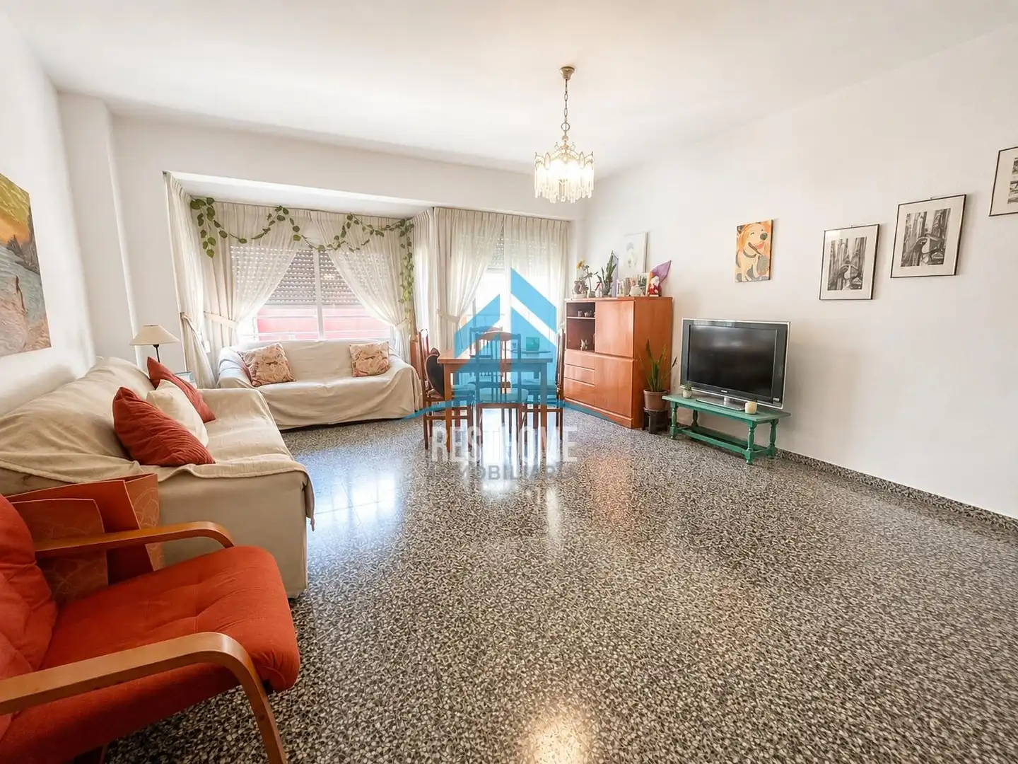 Living room of Flat for sale in Cullera  with Balcony