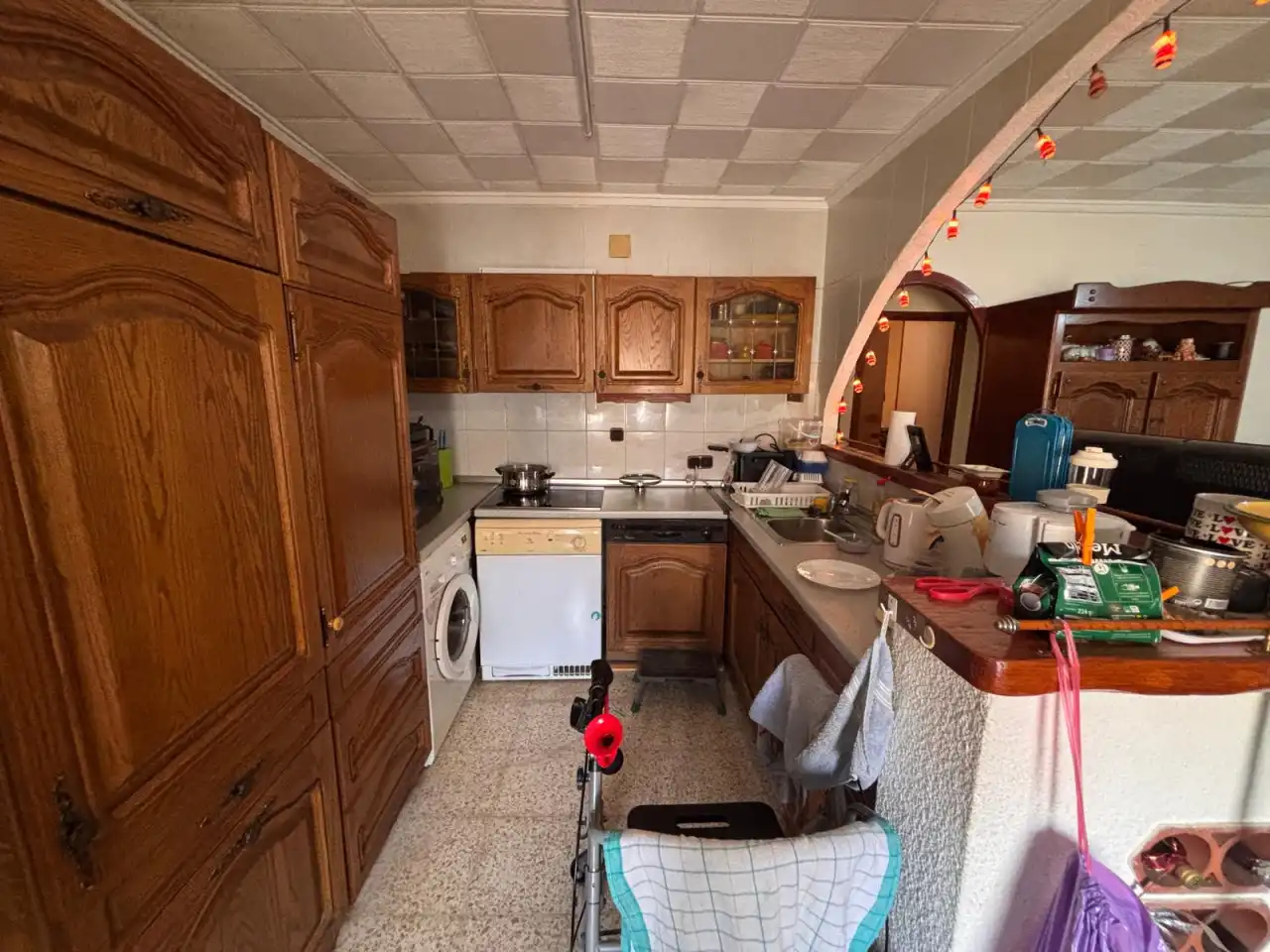 Cocina de Casa o chalet en venta en Torrevieja con Calefacción, Terraza y Amueblado