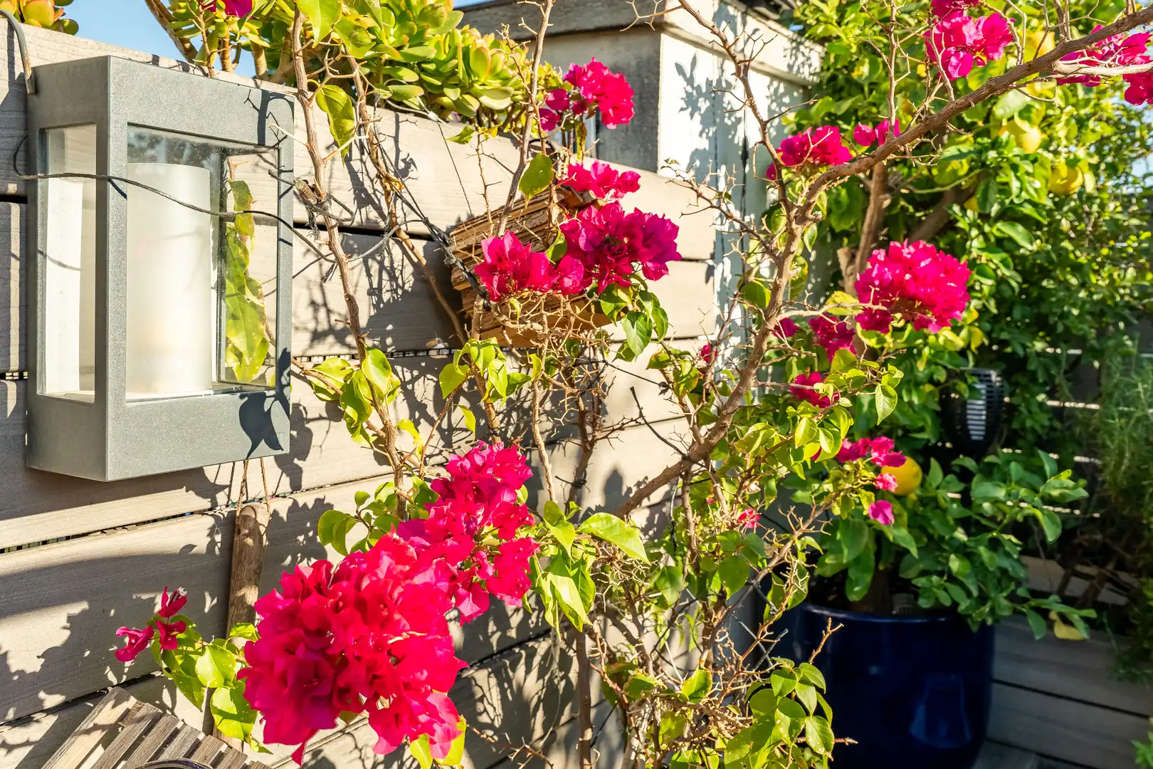 Garten von Dachboden zum Verkauf in Barcelona mit Klimaanlage, Heizung und Parkett