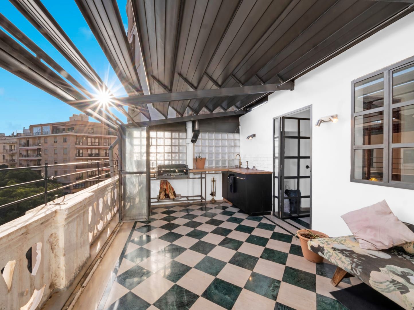 Kitchen of Duplex for sale in  Palma de Mallorca  with Air Conditioner, Heating and Terrace