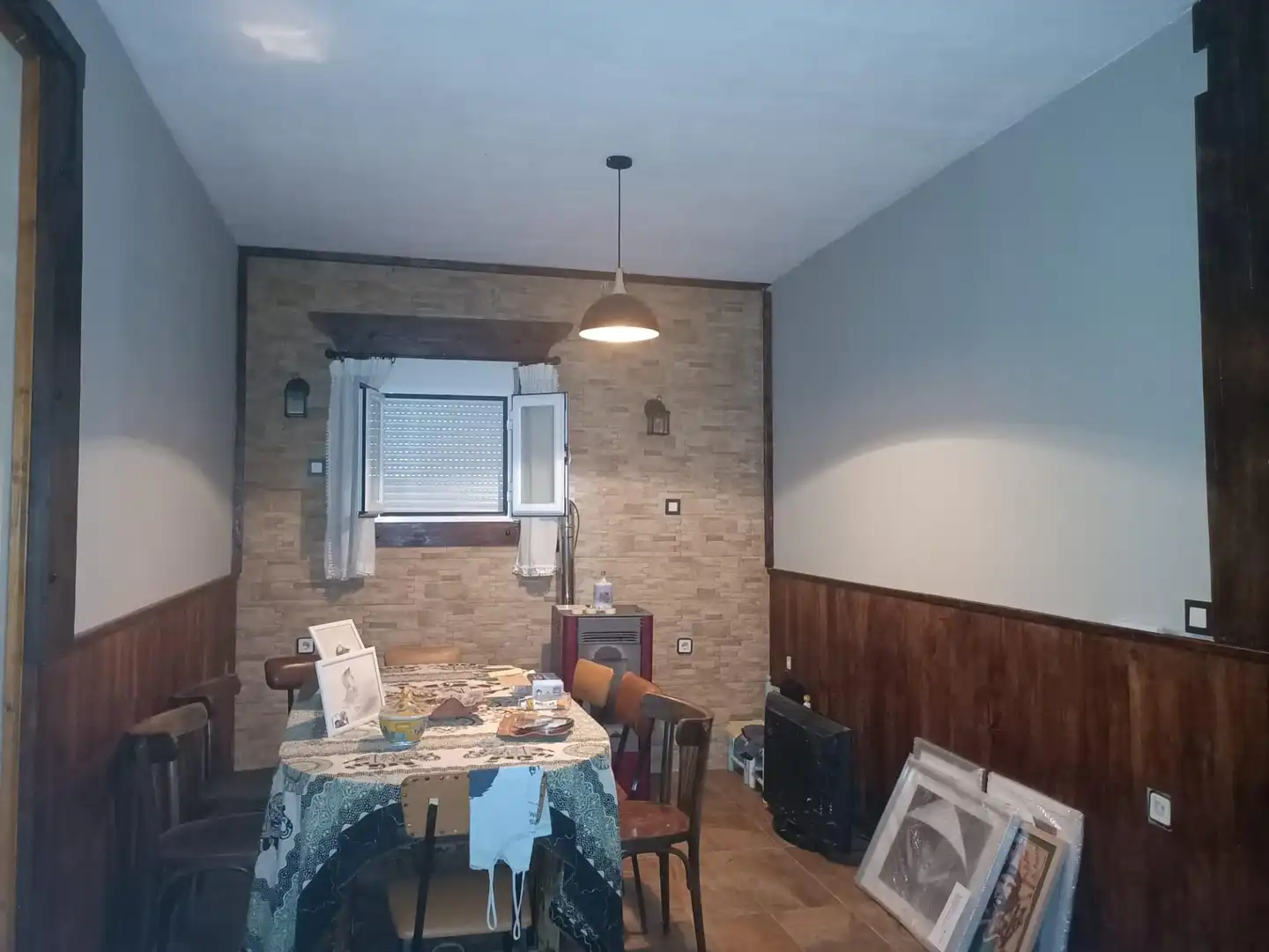 Menjador de Casa o xalet en venda en Piedrabuena amb Aire condicionat, Calefacció i Jardí privat