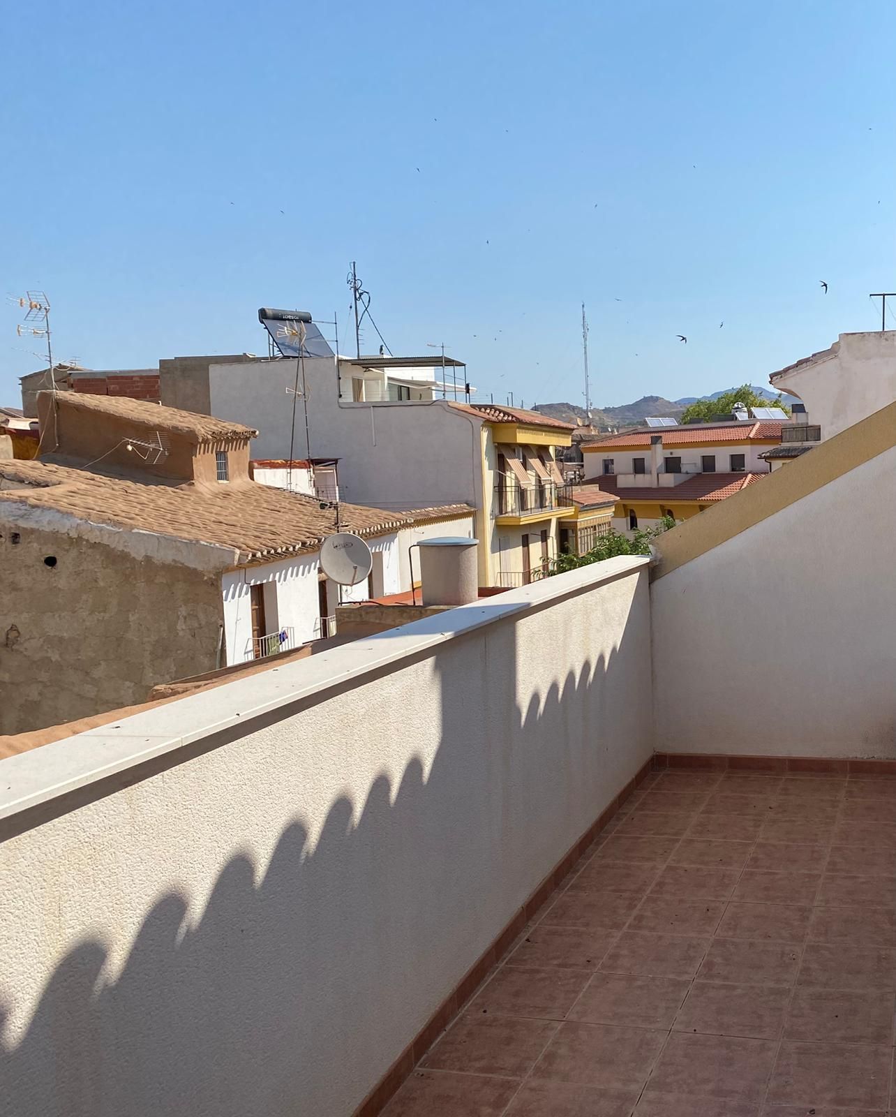 Vista exterior de Àtic en venda en Lorca