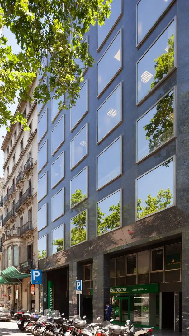 Vista exterior de Oficina de alquiler en Barcelona con Aire acondicionado y Terraza