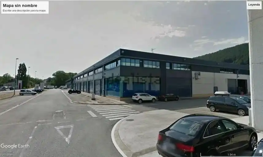 Vista exterior de Nave industrial en venta en Ezcabarte
