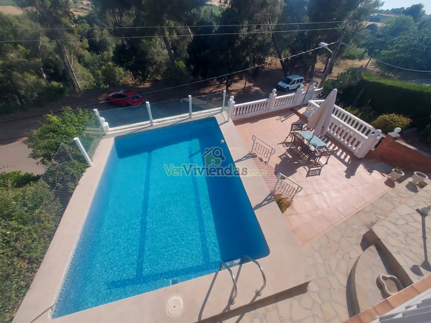 Piscina de Casa o xalet en venda en Piera amb Calefacció, Jardí privat i Terrassa