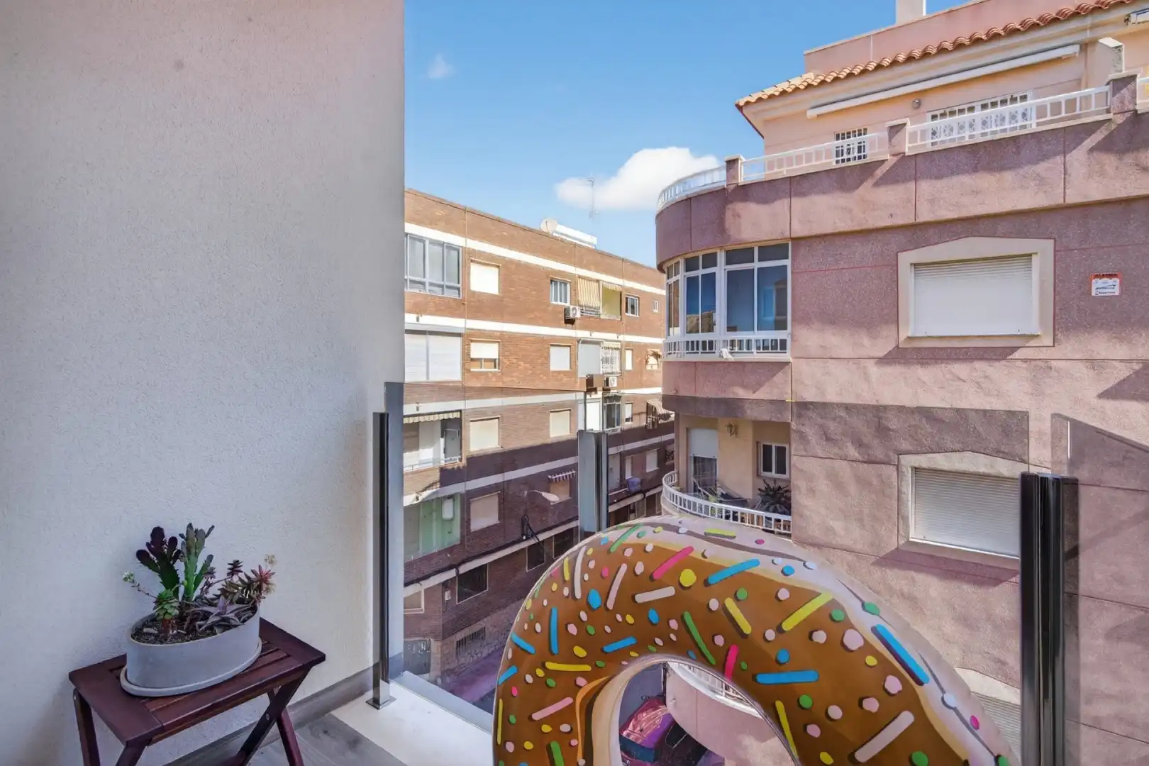 Balcony of Flat for sale in Torrevieja  with Air Conditioner, Heating and Terrace
