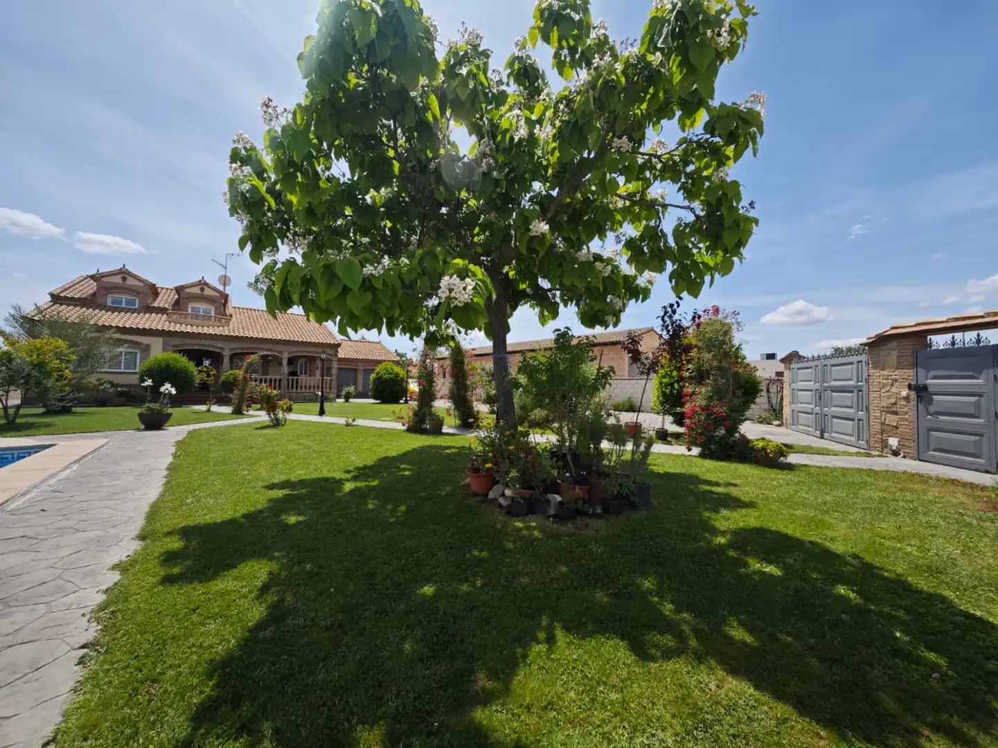 Jardín de Casa o chalet en venta en Escalona con Aire acondicionado, Calefacción y Piscina