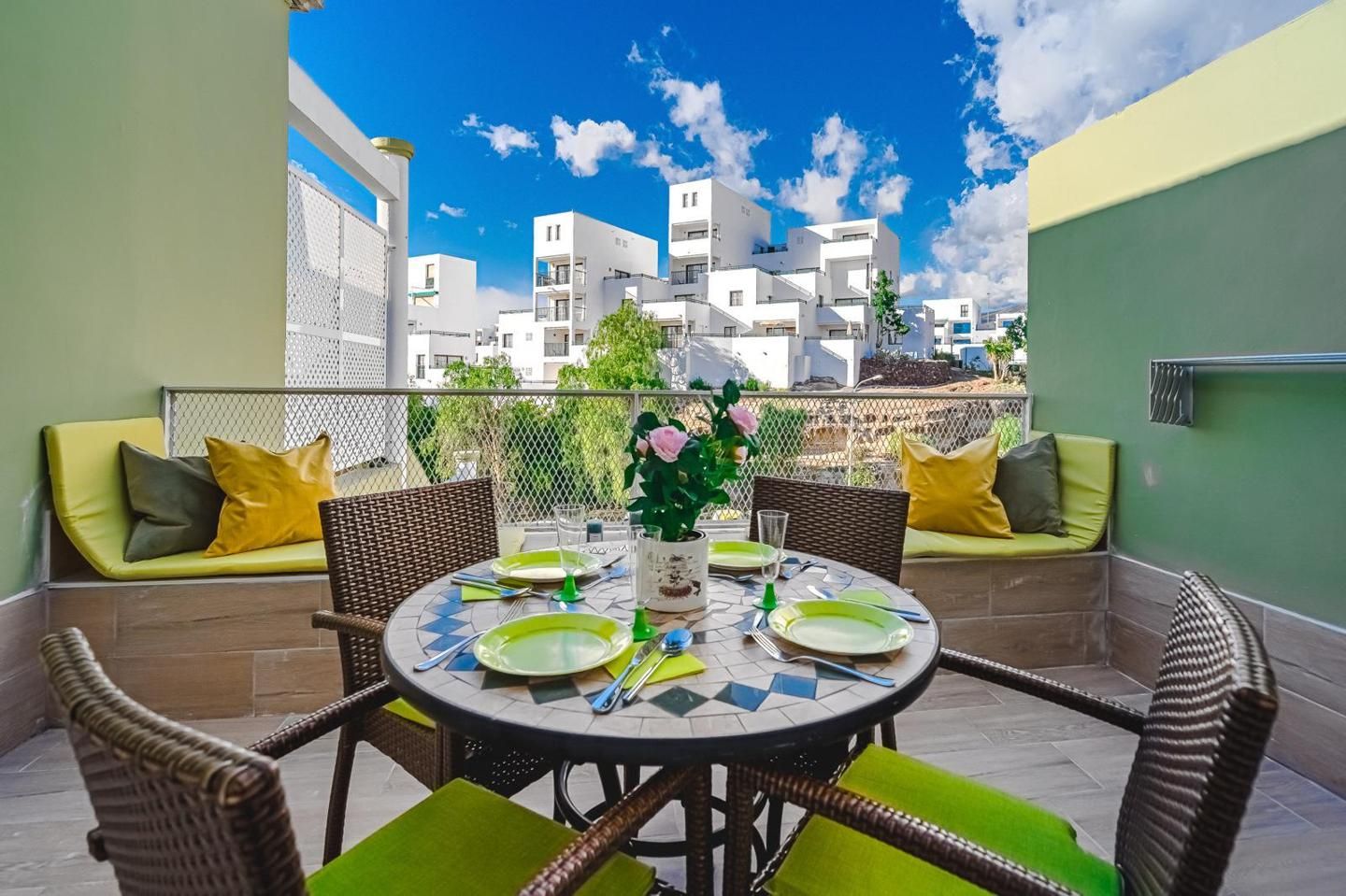Terrace of Flat for sale in Adeje  with Terrace and Community pool