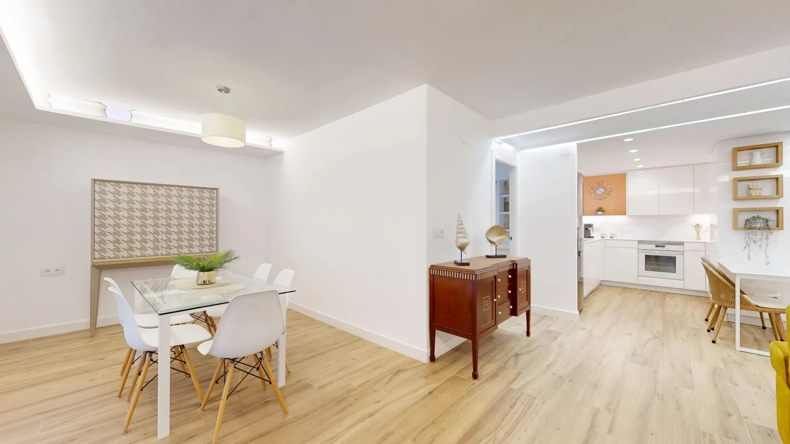 Dining room of Flat for sale in  Valencia Capital  with Balcony