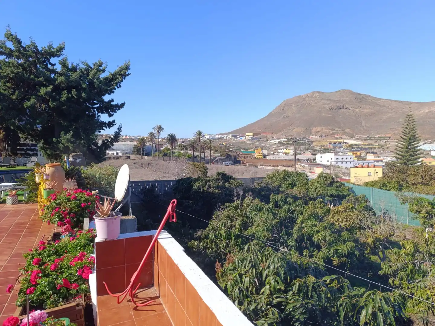 Vista exterior de Casa o chalet de alquiler en Gáldar con Terraza, Amueblado y Horno