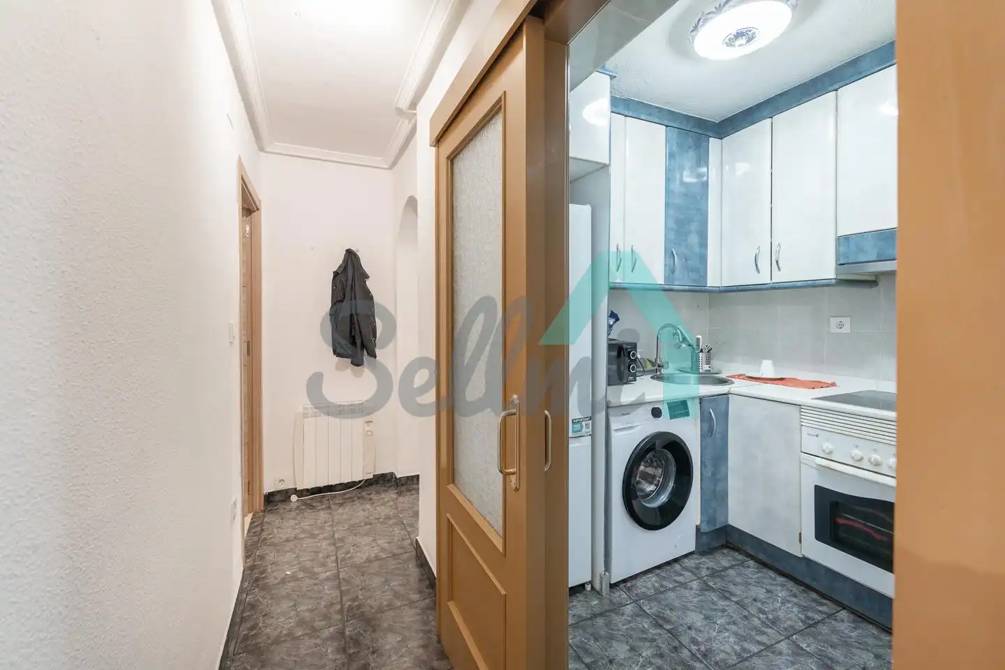 Cocina de Piso de alquiler en Avilés con Calefacción y Amueblado