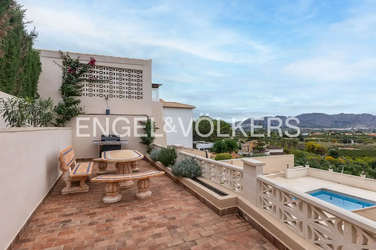 Terrace of Houses for sale in Pedreguer  with Air Conditioner, Heating and Private garden