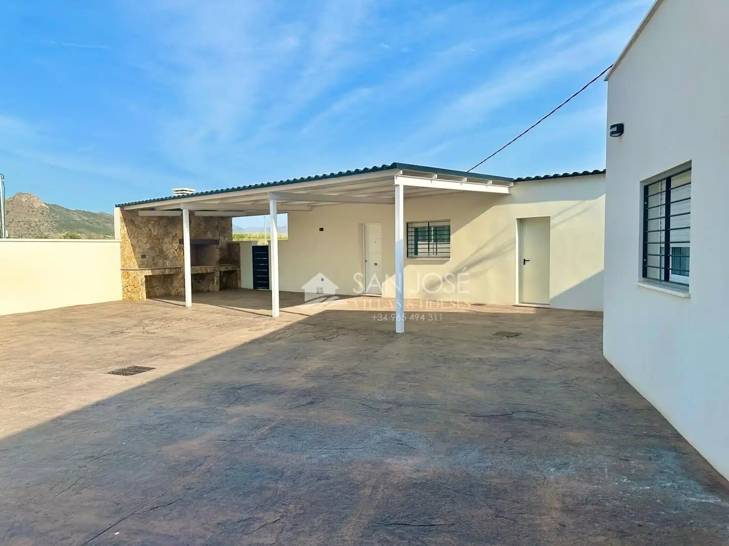 Vista exterior de Casa o chalet de alquiler en Aspe con Aire acondicionado, Calefacción y Terraza