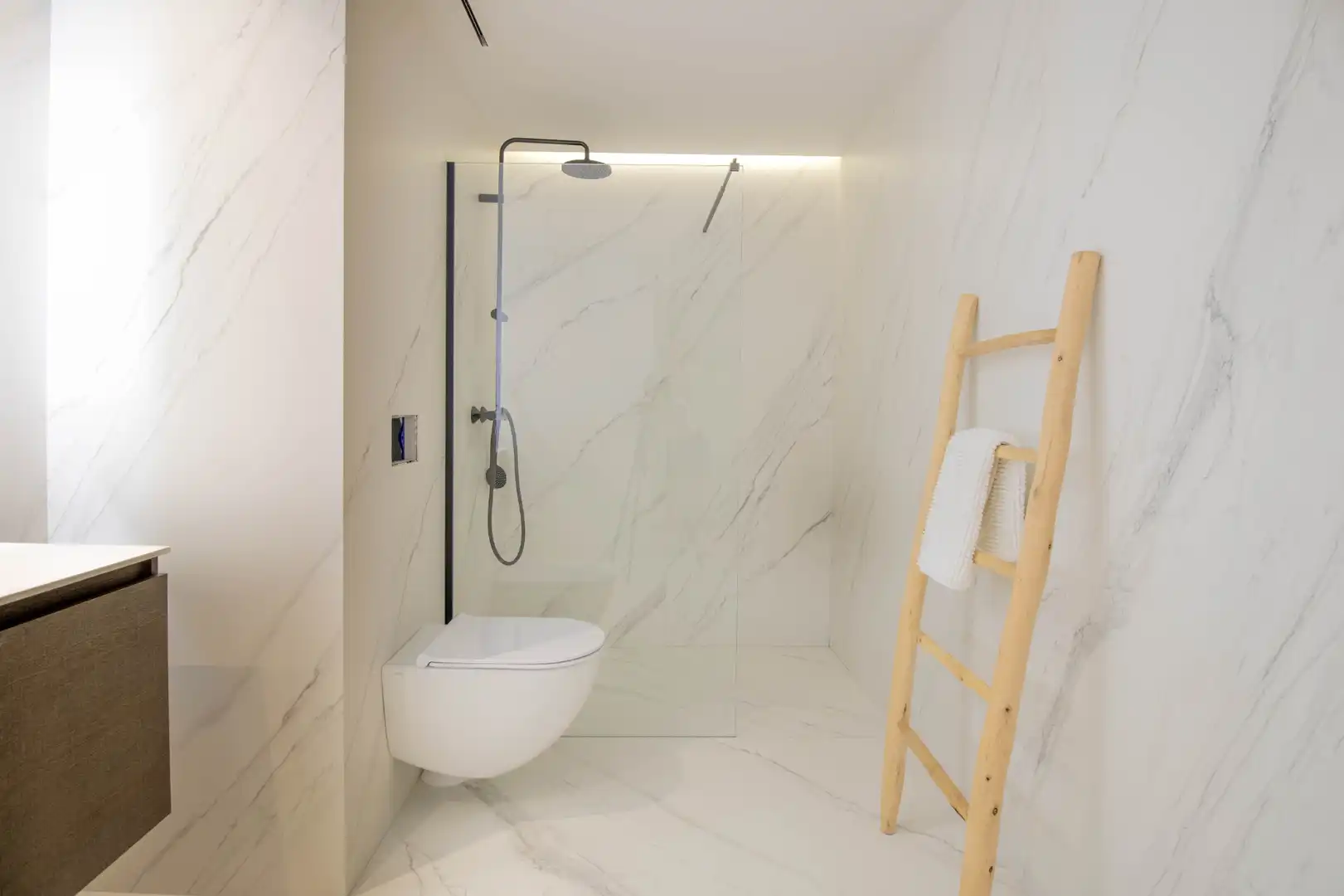 Bathroom of Duplexes for rent in Jávea / Xàbia  with Air Conditioner, Heating and Terrace