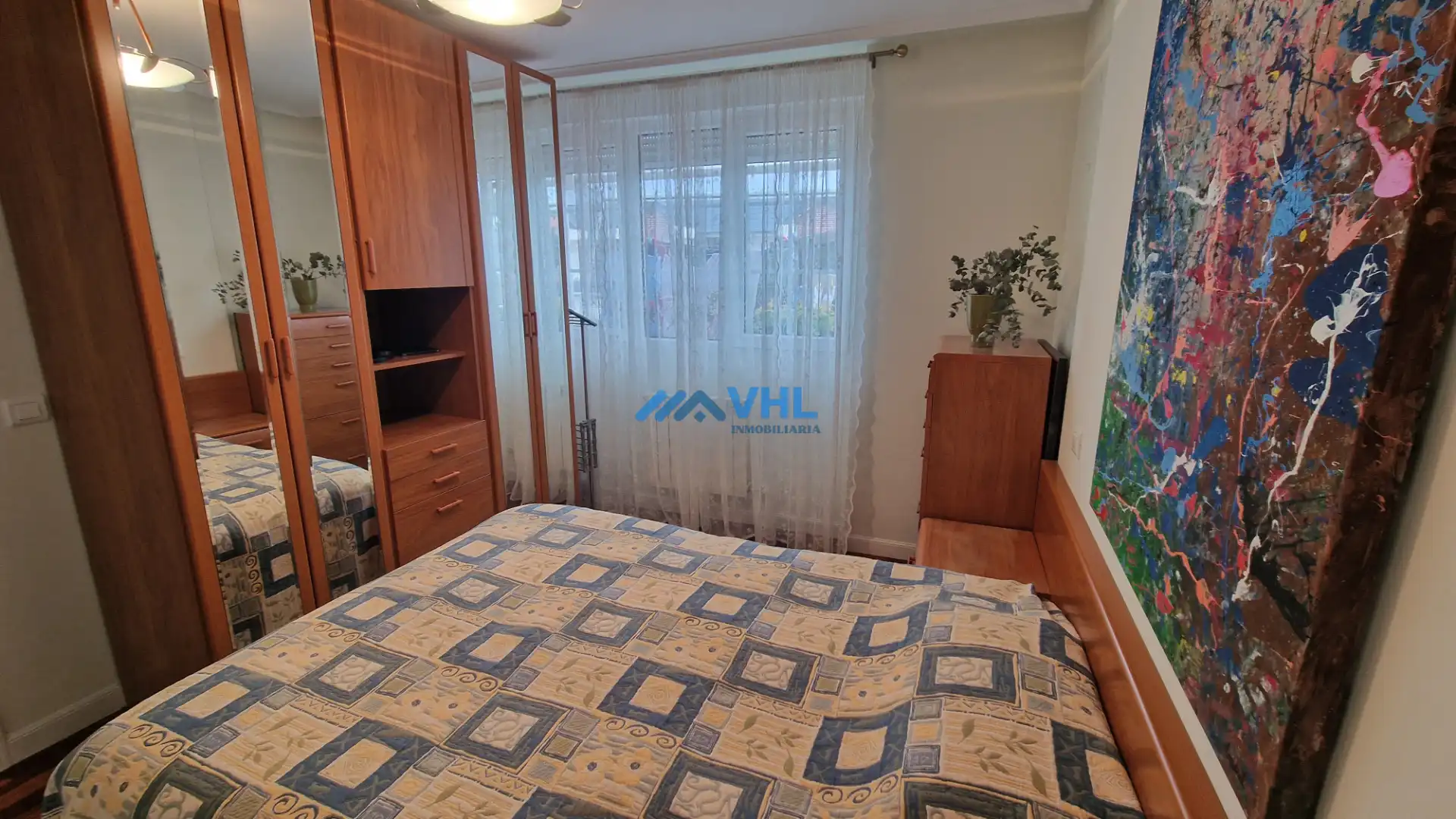 Bedroom of Apartments for rent in Castro-Urdiales  with Heating, Furnished and Community pool
