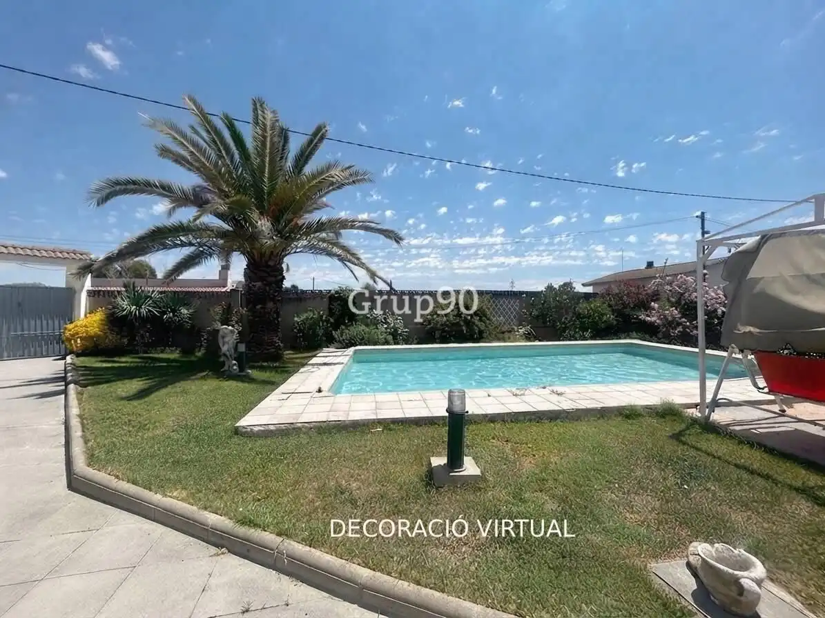 Piscina de Casa o xalet en venda en Alcoletge amb Calefacció, Jardí privat i Traster