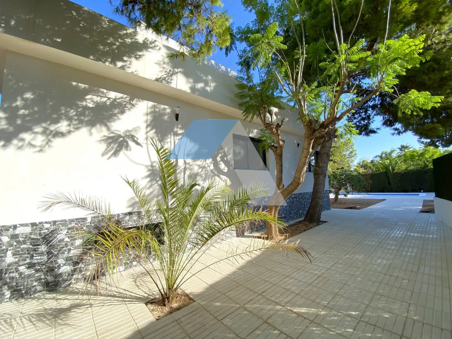 Exterior view of Houses for sale in San Vicente del Raspeig / Sant Vicent del Raspeig  with Private garden, Terrace and Swimming Pool