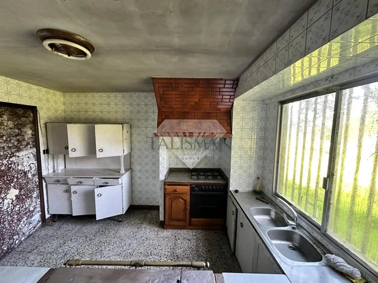 Cocina de Casa o chalet en venta en A Estrada  con Jardín privado
